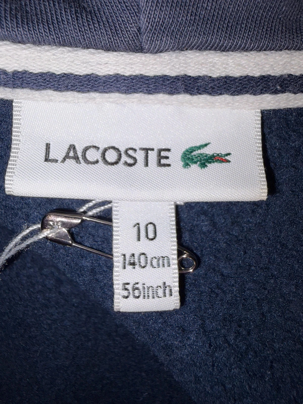 Veste Lacoste, menino, tamanho novo 10 anos em muito bom estado – photo 6
